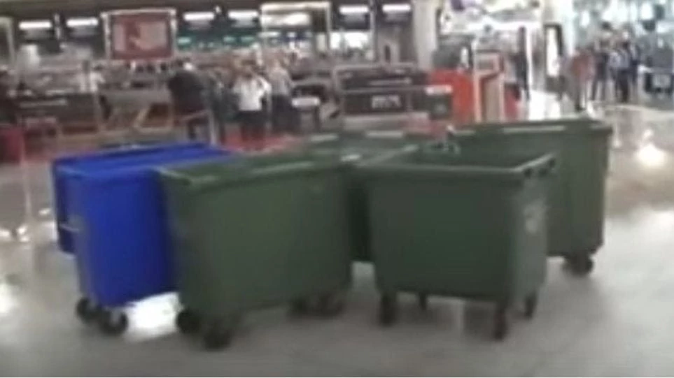 Μετά τη λαμπρή τελετή το νέο αεροδρόμιο Κωνσταντινούπολης πλημμύρισε (βίντεο)